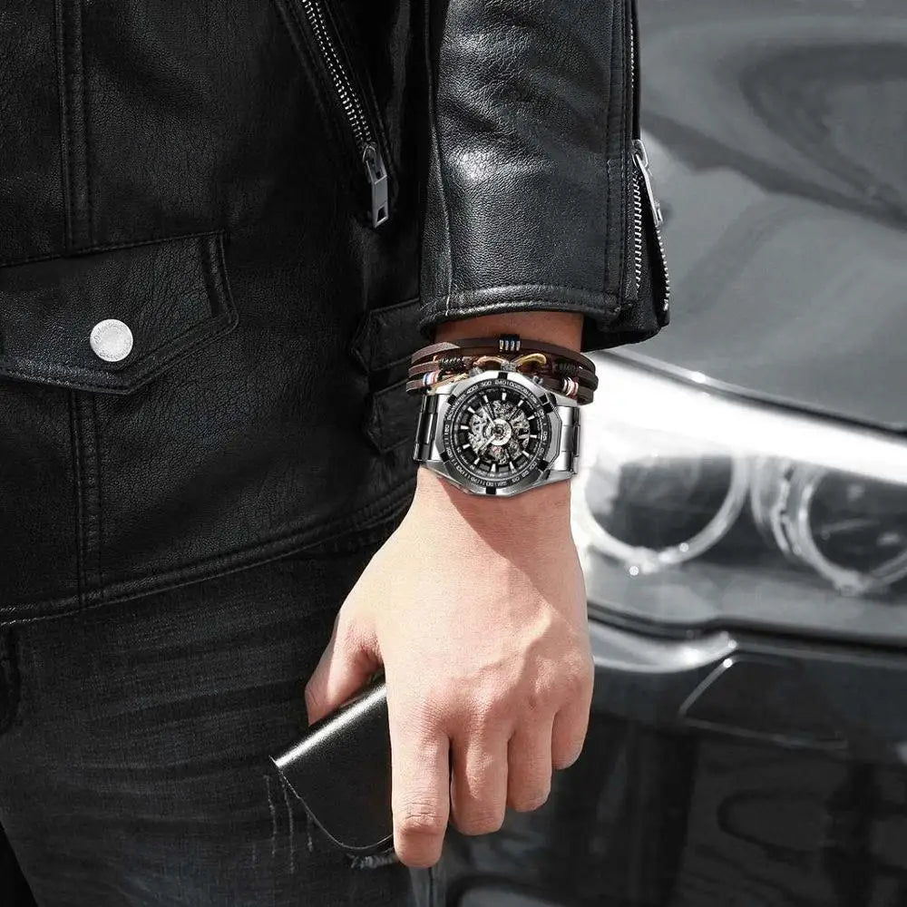 Stylish mechanical watches for men with intricate designs and precision movements | THE LUXURY TIME®