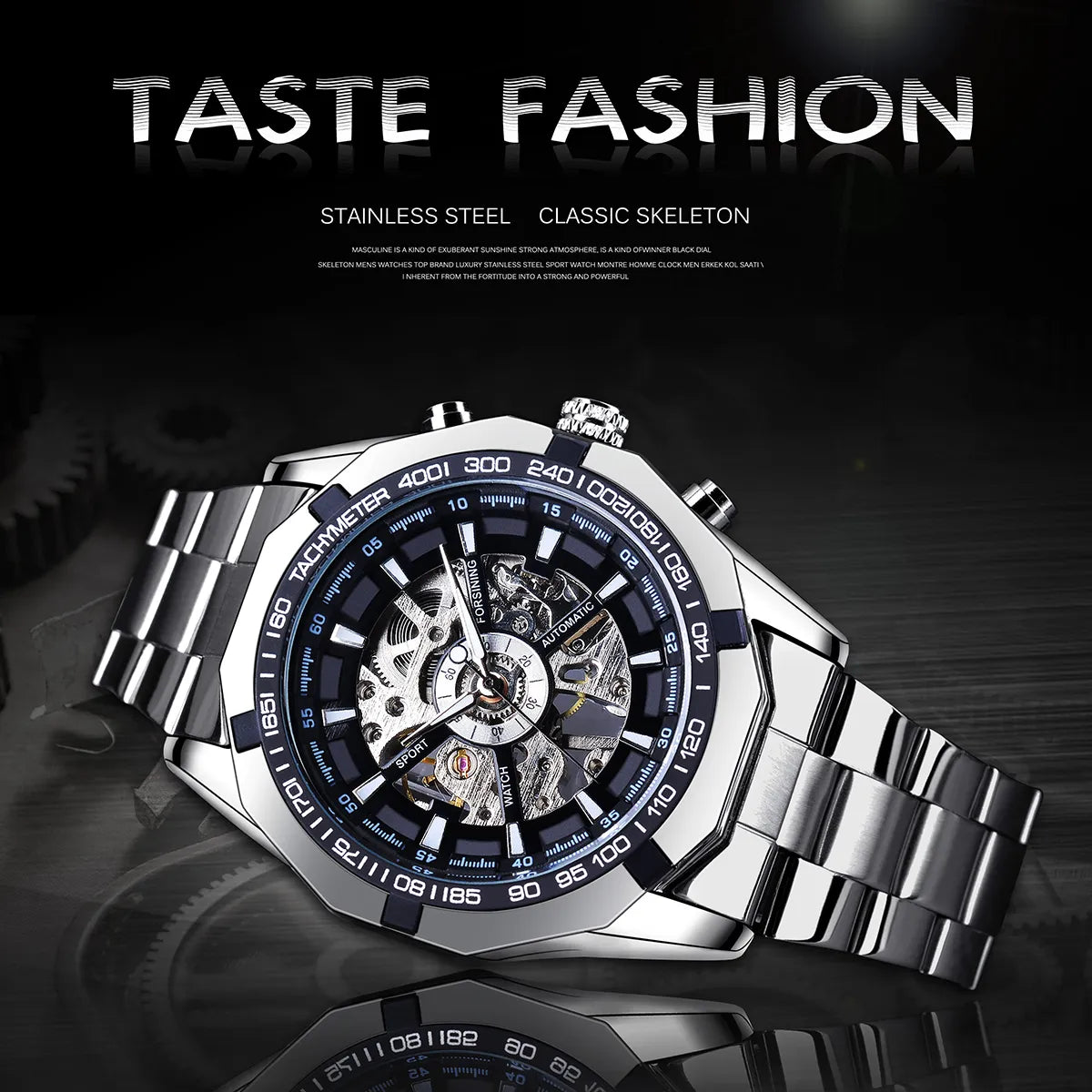Stylish mechanical watches for men with intricate designs and precision movements | THE LUXURY TIME®