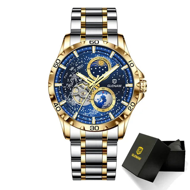 GLENAW Mechanical Watch: Timeless Elegance| THE LUXURY TIME®