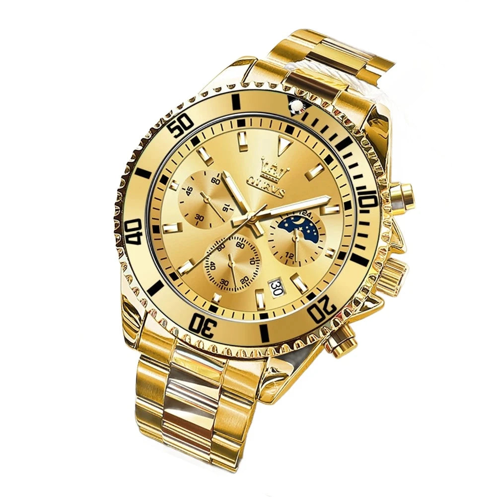 Luxury Quartz Watch by OLEVS | THE LUXURY TIME®